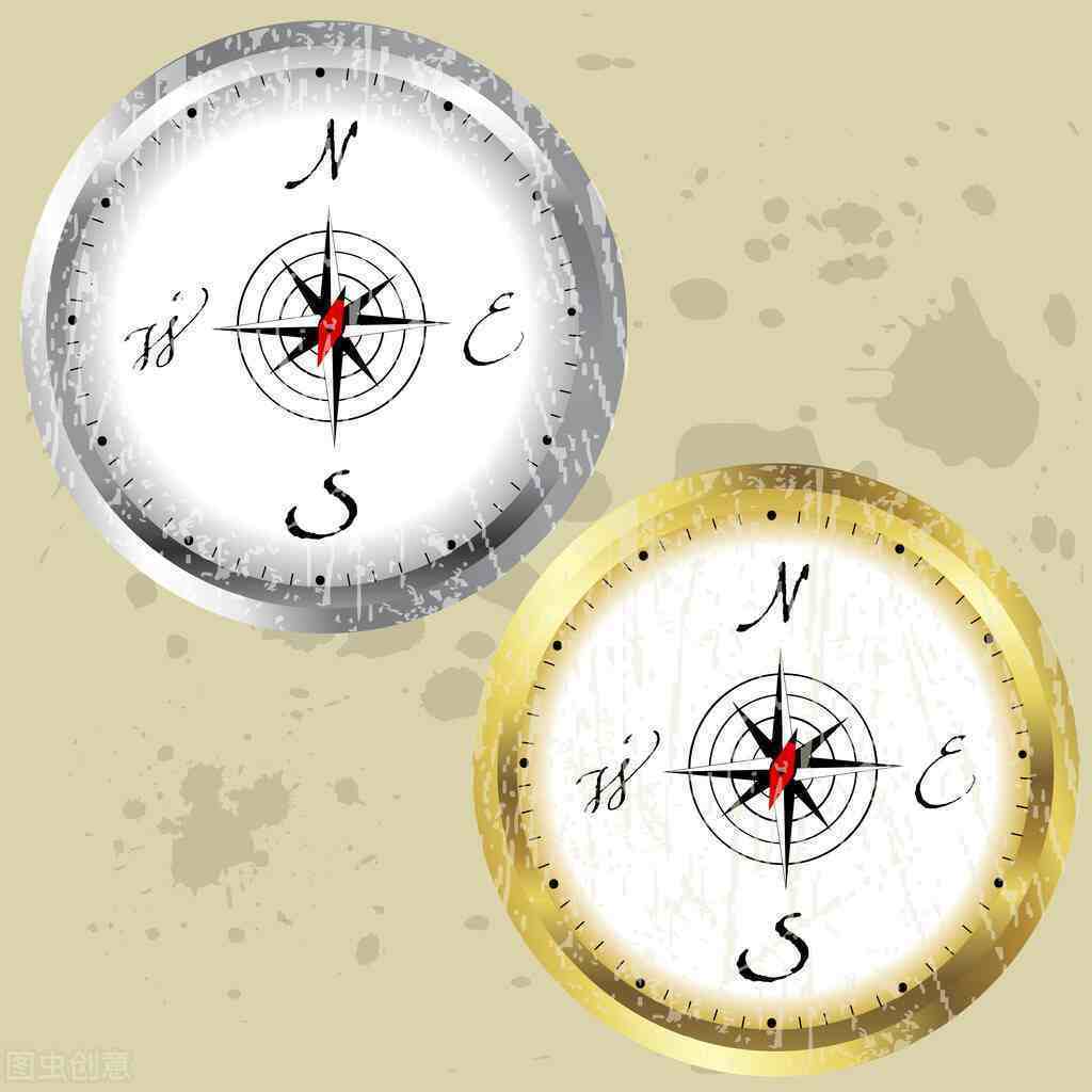 指南针n和s是什么方向指北针和指南针的区别