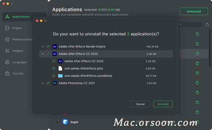 使用DoYourData AppUninser for Mac单个或者卸载Mac应用程序？