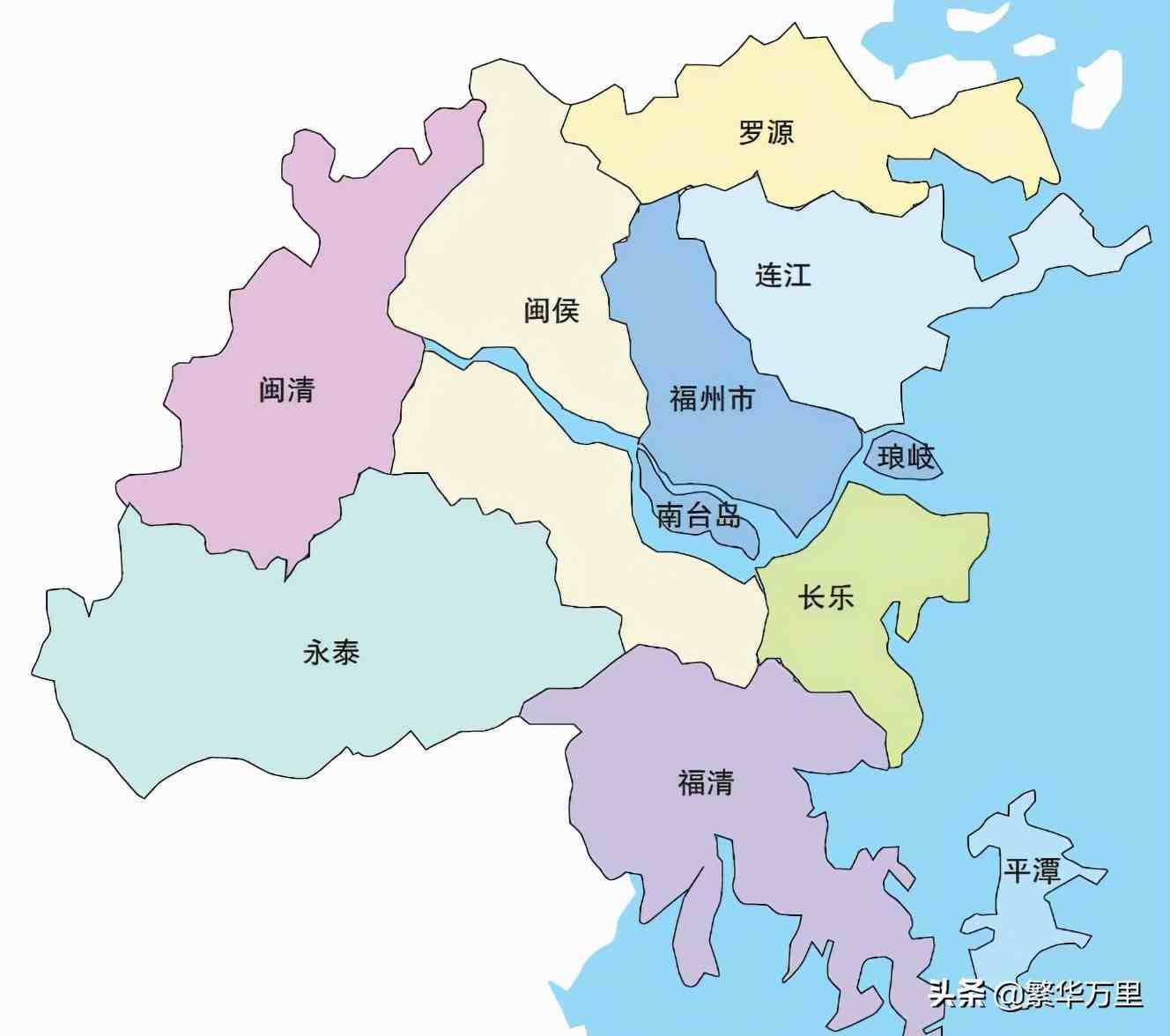 福建省的区划调整，9个地级市之一，福州市为何有13个区县？