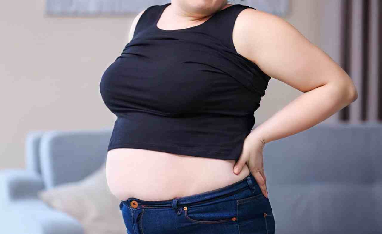 女生肚子肥胖图片图片