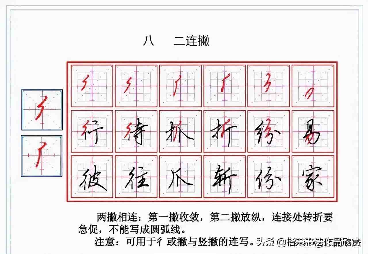 如何寫好連筆字如何快速學會寫連筆字