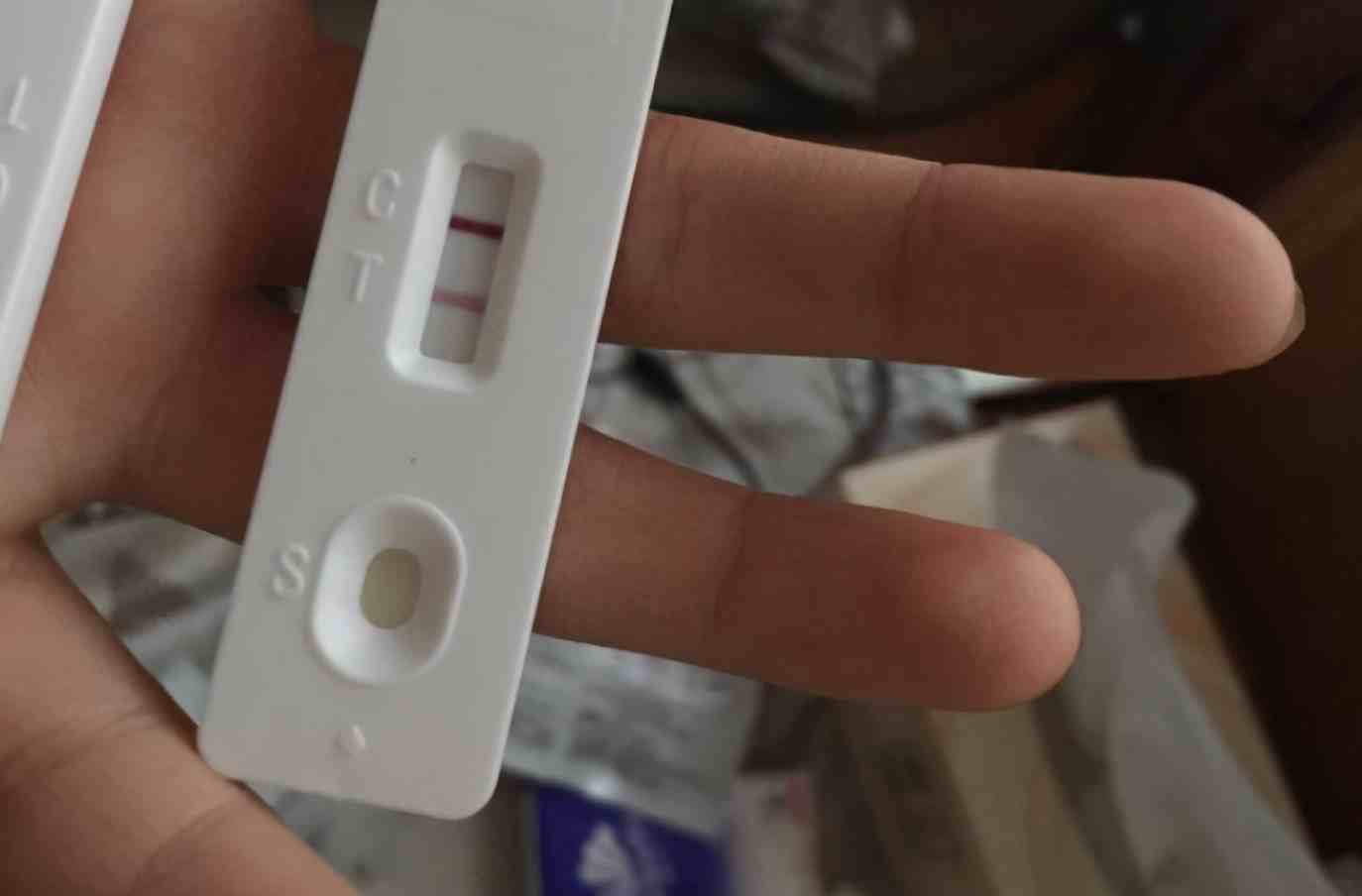 验孕棒怀孕显示图真实图片