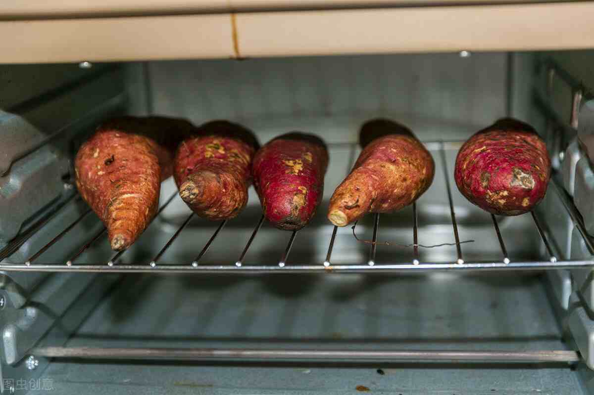 壹健康小知识：地瓜切开烤箱多少度烤多久？怎么用烤箱烤红薯