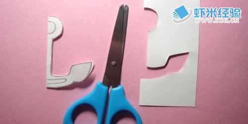 手工剪纸船锚图形如何剪