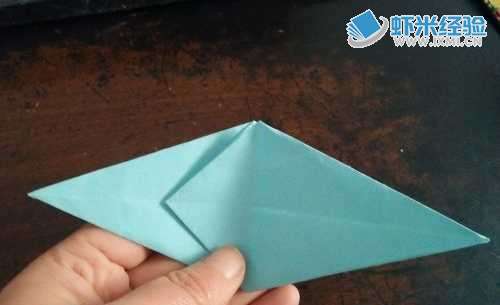 怎么用纸折蜂鸟