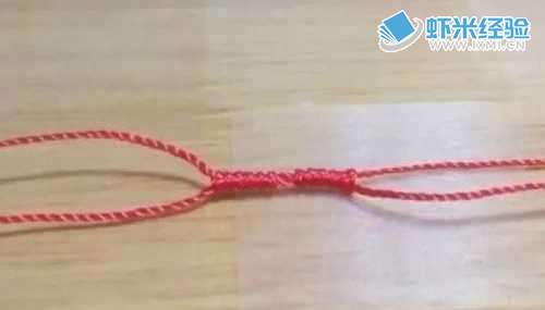 红绳项链编织思路