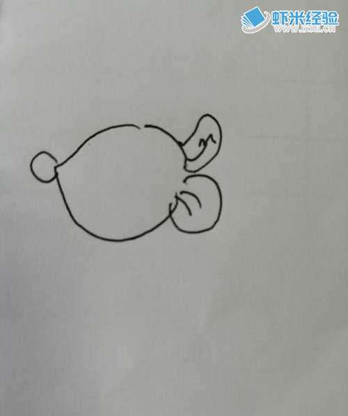 可爱的小老鼠如何画