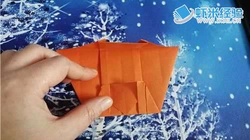 手工折纸之圣诞雪橇如何折