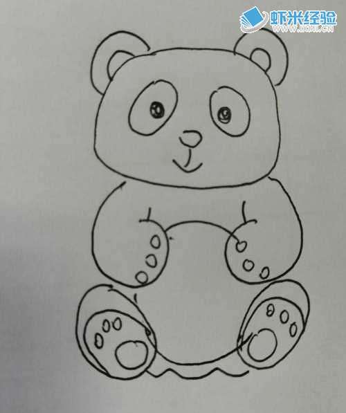 _小熊玩具可爱画法图片_小熊玩具儿童画