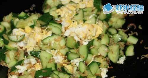 蓑衣黄瓜的做法和黄瓜虾皮炒鸡蛋的做法