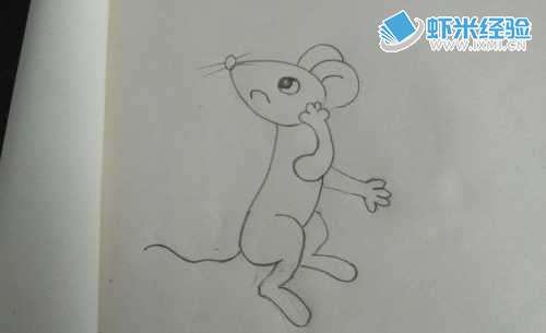 宝宝画画—小老鼠怎么样画