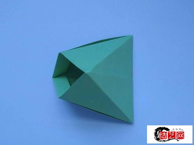 三角粽子折纸简单折纸_三角粽子手工折纸_