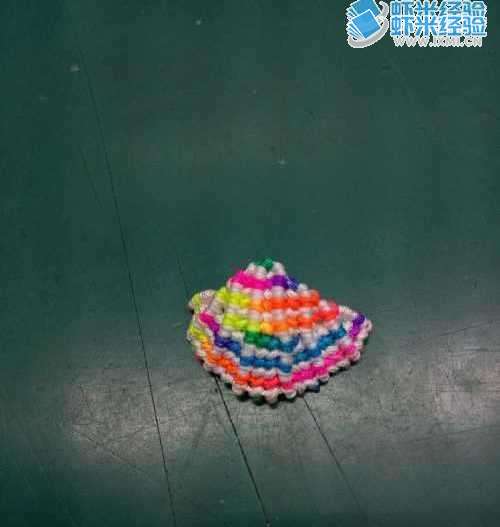手工编织：五彩贝壳的简单编织方式