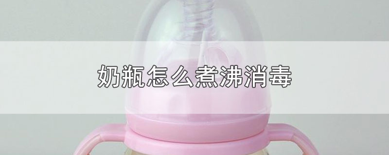 新奶瓶煮沸消毒法的时间__消毒奶瓶沸水煮几分钟