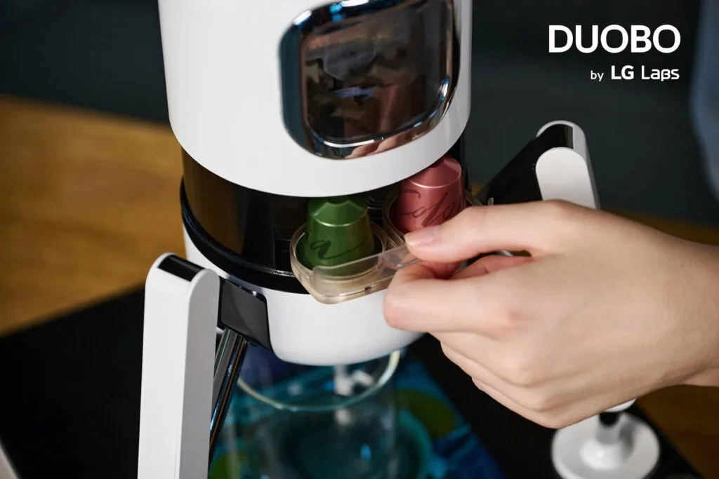 LG Labs 推出 DUOBO 咖啡机，可调配两种咖啡胶囊