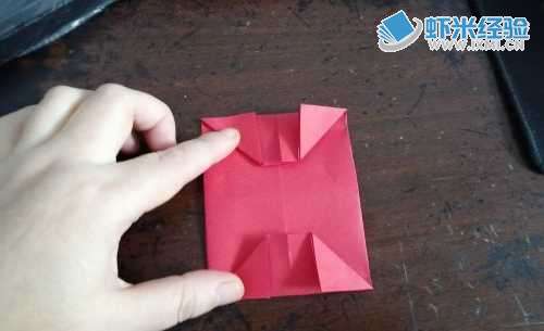 儿童折纸之大红灯笼怎样折