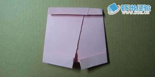 折纸手工怎么样做一个小裤子