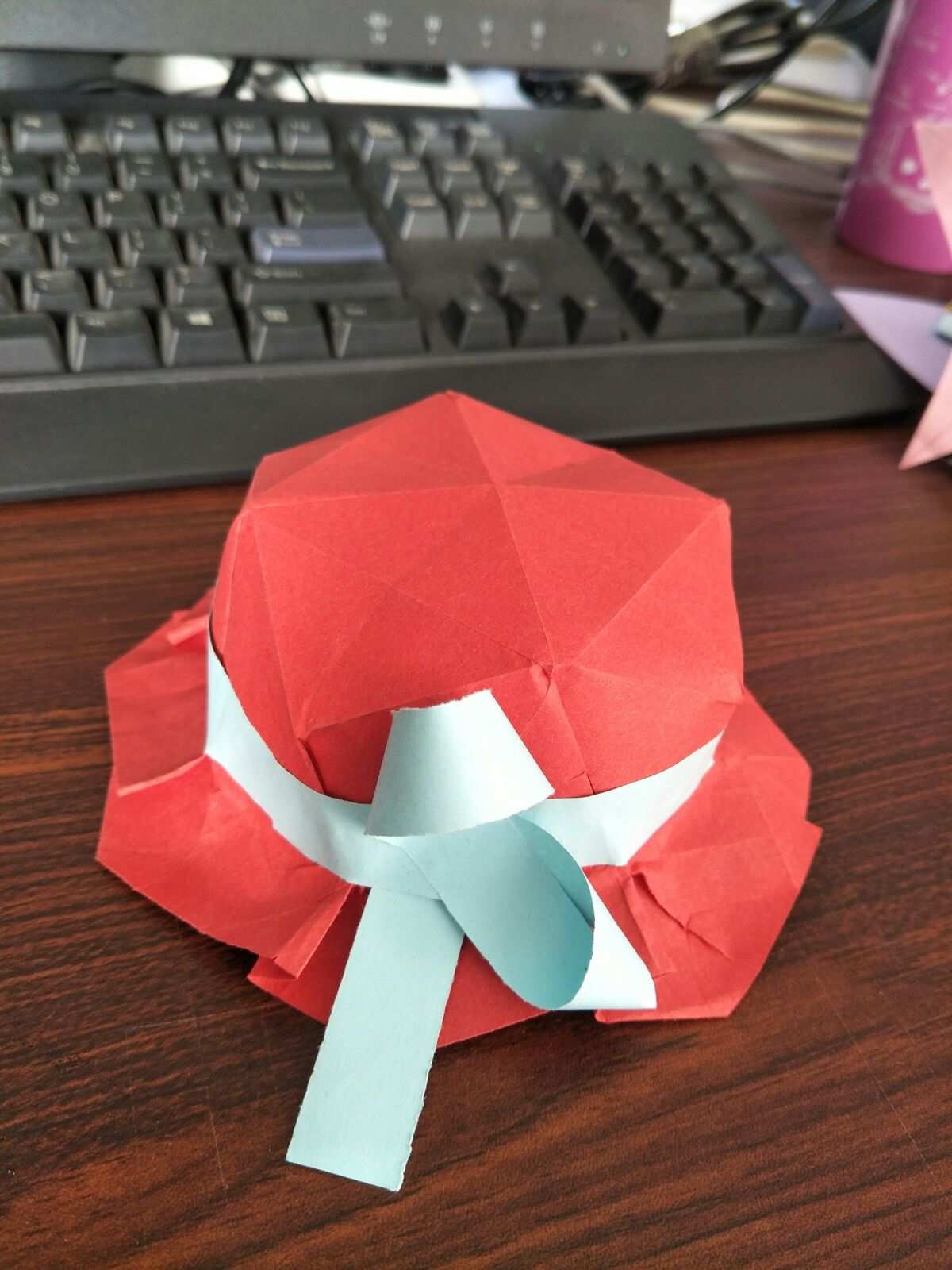 帽子折纸简单长方形怎么折_帽子折纸简单折法_