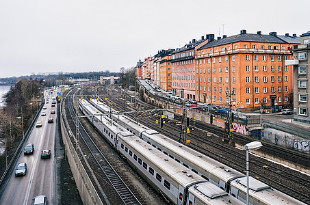 _瑞典的火车_瑞典铁路道口