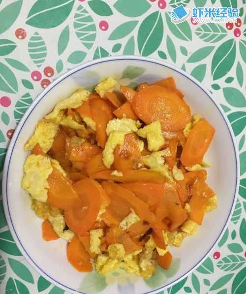 怎样做胡萝卜炒鸡蛋？