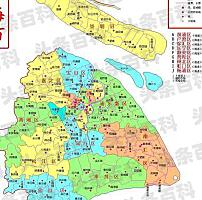 上海市市区分布__上海市区各区分布图