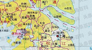_上海市区各区分布图_上海市市区分布