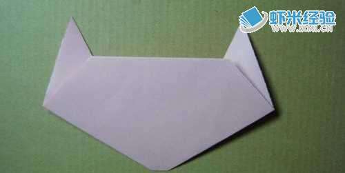 折纸手工怎样做一只小猫