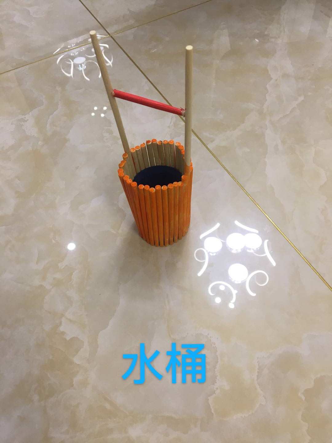 _用筷子做的桶_用筷子做水桶怎么做
