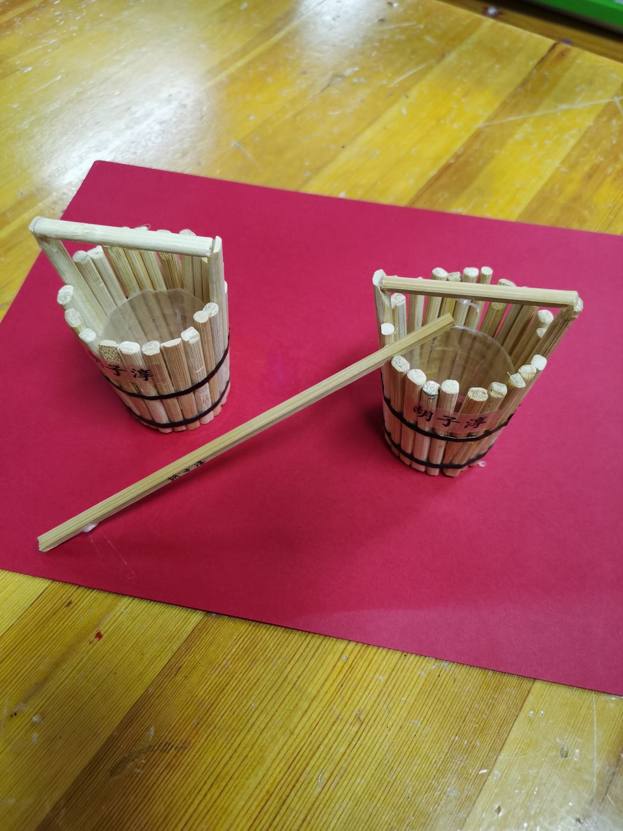 用筷子做的桶_用筷子做水桶怎么做_