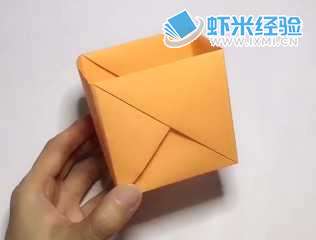 如何用纸折小盒子