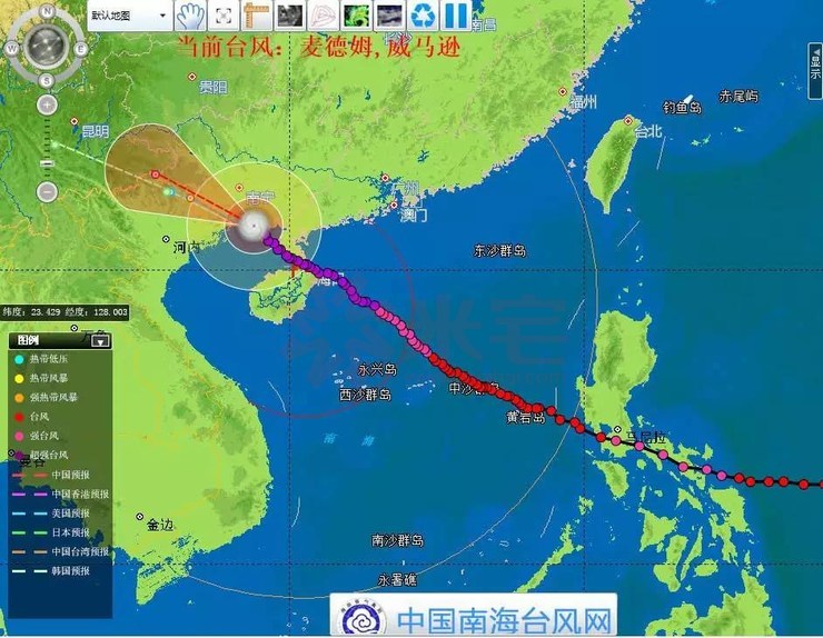 巴威台风从哪里登陆__台风巴威卫星云图