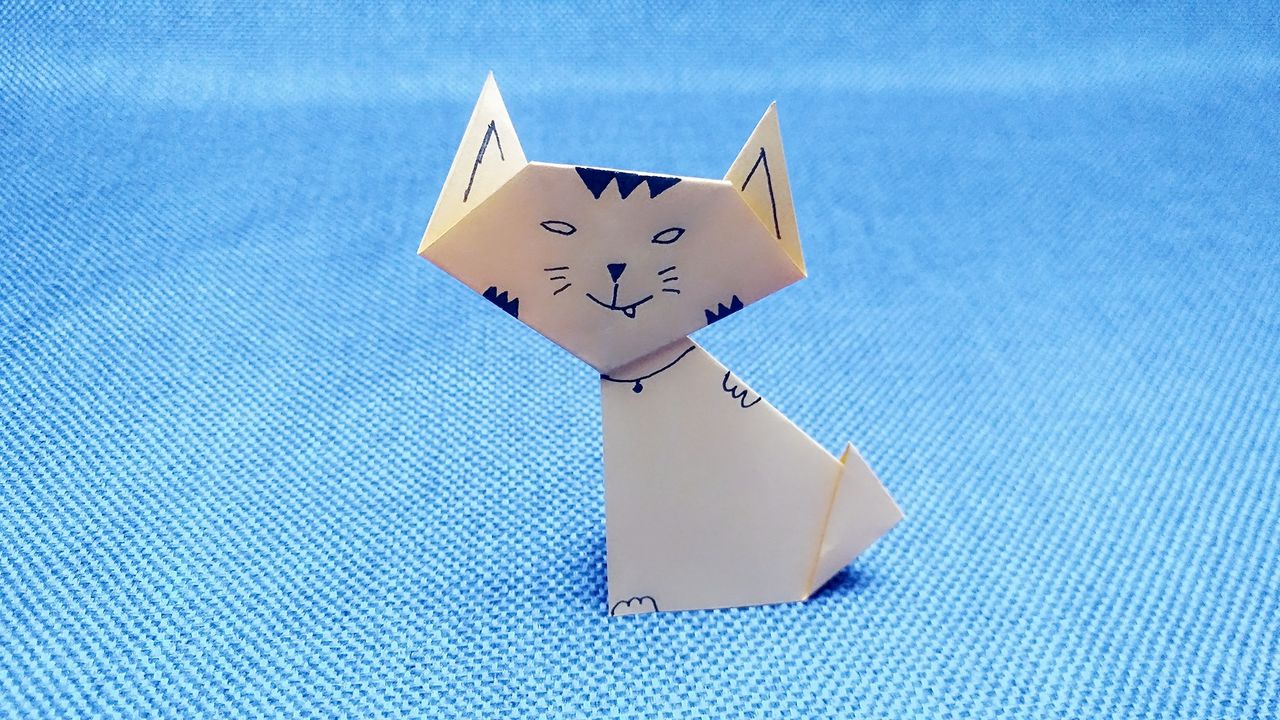 猫咪折纸教程视频__猫咪的折纸做法大全