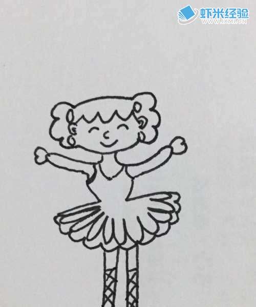 茉莉手绘之丽丽的芭蕾玩偶