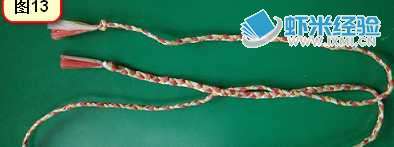 怎样用旧打包带编绳子？