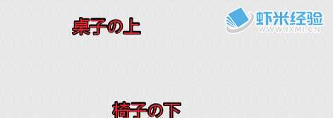 日语中表示具体位置的单词理解办法