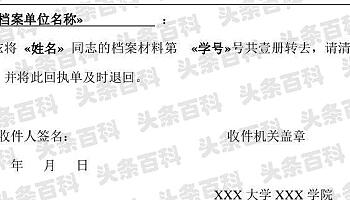 单位档案接收证明怎么写_武汉大学档案转寄单位_