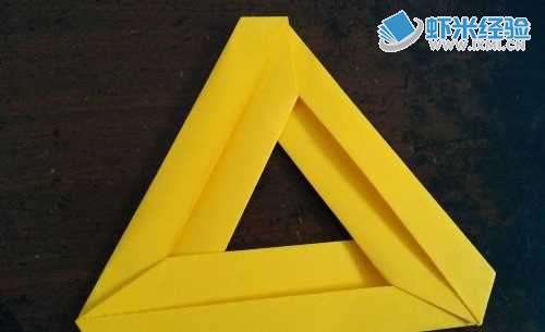 潘洛斯三角怎么折__三角折纸的折法