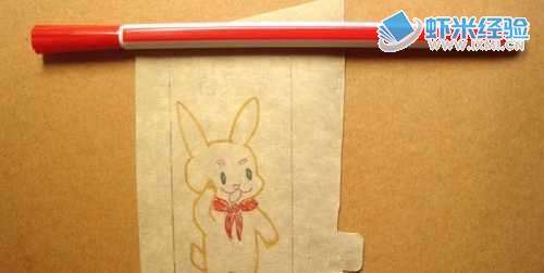 创意书签可爱的兔宝宝怎样制作